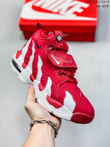 Nike Air DT Max 96 Men's Shoes White Red-01 - Click Image to Close